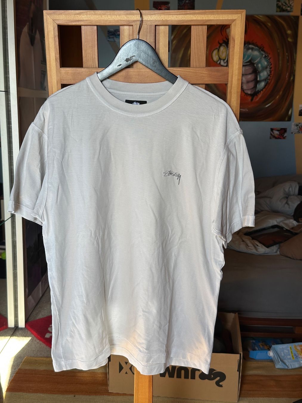 Stüssy T-shirt: Stüssy Cream Reverse tee – Nuovo (secondo la descrizione) da Villars-Burquin venduto da Iliasso