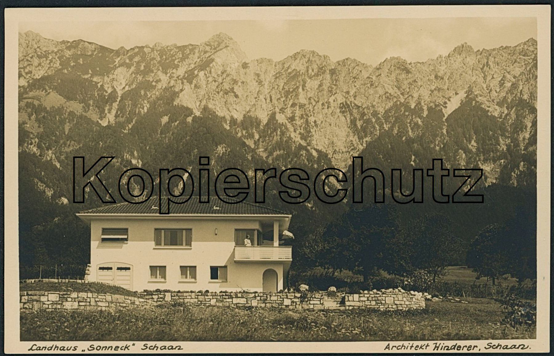 Ansichtskarten: FL Schaan – Neu (gemäss Beschreibung) aus Schindellegi von masutka7