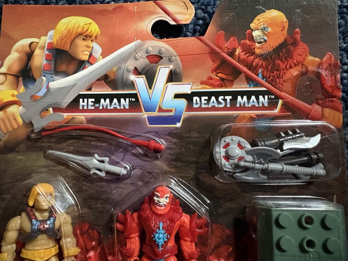Mega Kit di costruzioni: MEGA CONSTRUX he man vs beast man – Nuovo e nell'imballaggio originale da Herzogenbuchsee venduto da warrior77 2
