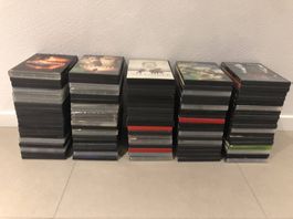 DVDs und Blu Ray Disks