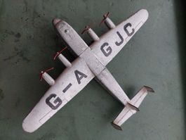 MECCANO 'Flugzeug G-A GJC' DINKY TOYS YORK antik