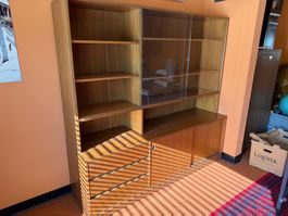 Vintage Vitrine / Wohnwand / Regalwand, 60er Jahre