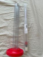 Hydrometer / Spindel mit 3 Skalen + Messzylinder