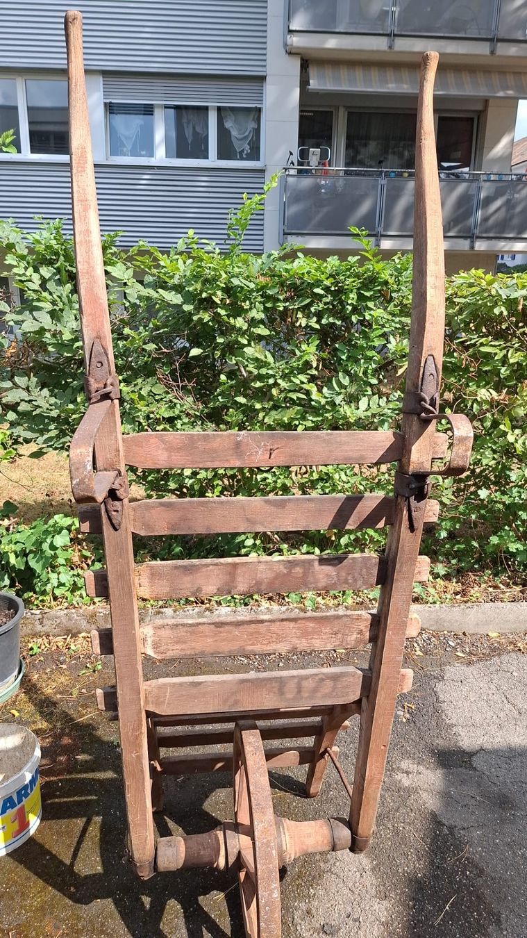 Carriole: Leiterwagen, Heukarren, Schubkarren – Usato da Allschwil venduto da Jjuerg 1
