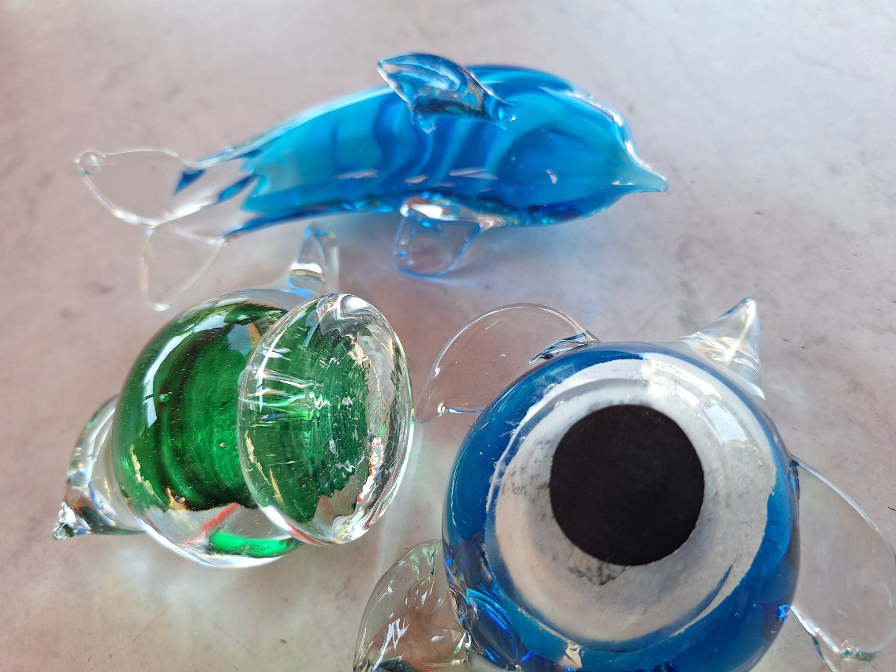 Murano Statuette: 3 STK MURANOGLAS TIERE – Usato da Huttwil venduto da Kunterbuntli 5