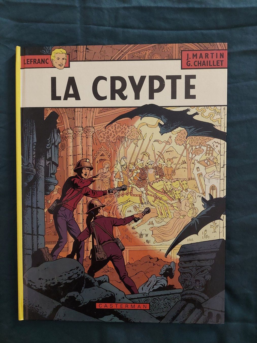 Fumetti: Lefranc La Crypte EO 1984 TBE – Usato da Genève venduto da Blu_BD