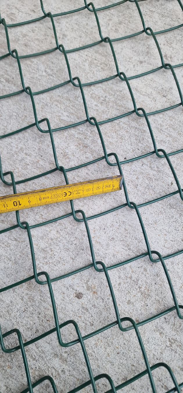 Zäune: Diagonalgeflecht Draht Grün – Gebraucht aus Emmenbrücke von inf_l8yf 2