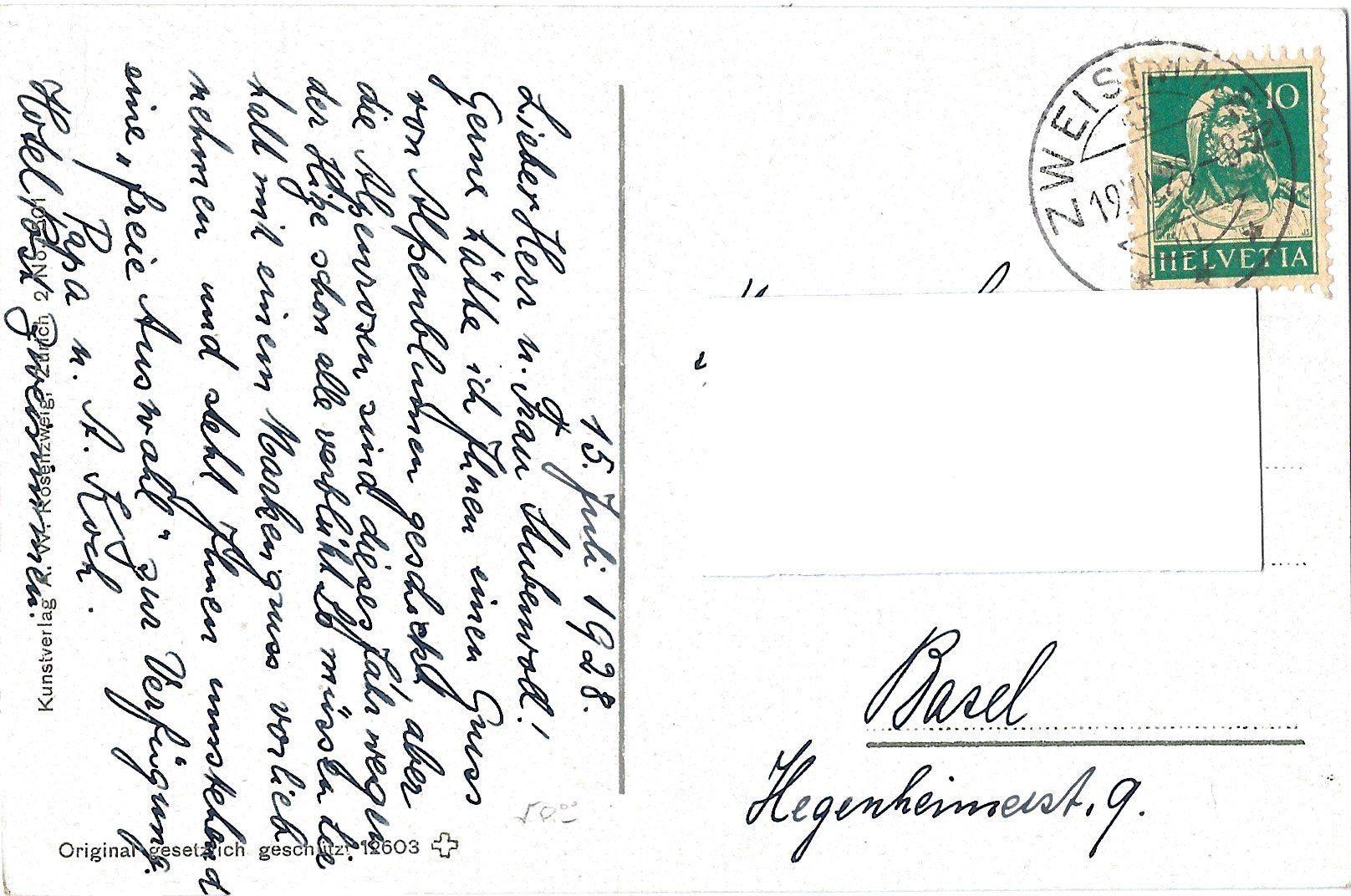 Cartes postales: Briefmarkensprache   -   Langage  de  Timbre – D'occasion à Bütschwil par Jackson1A 1