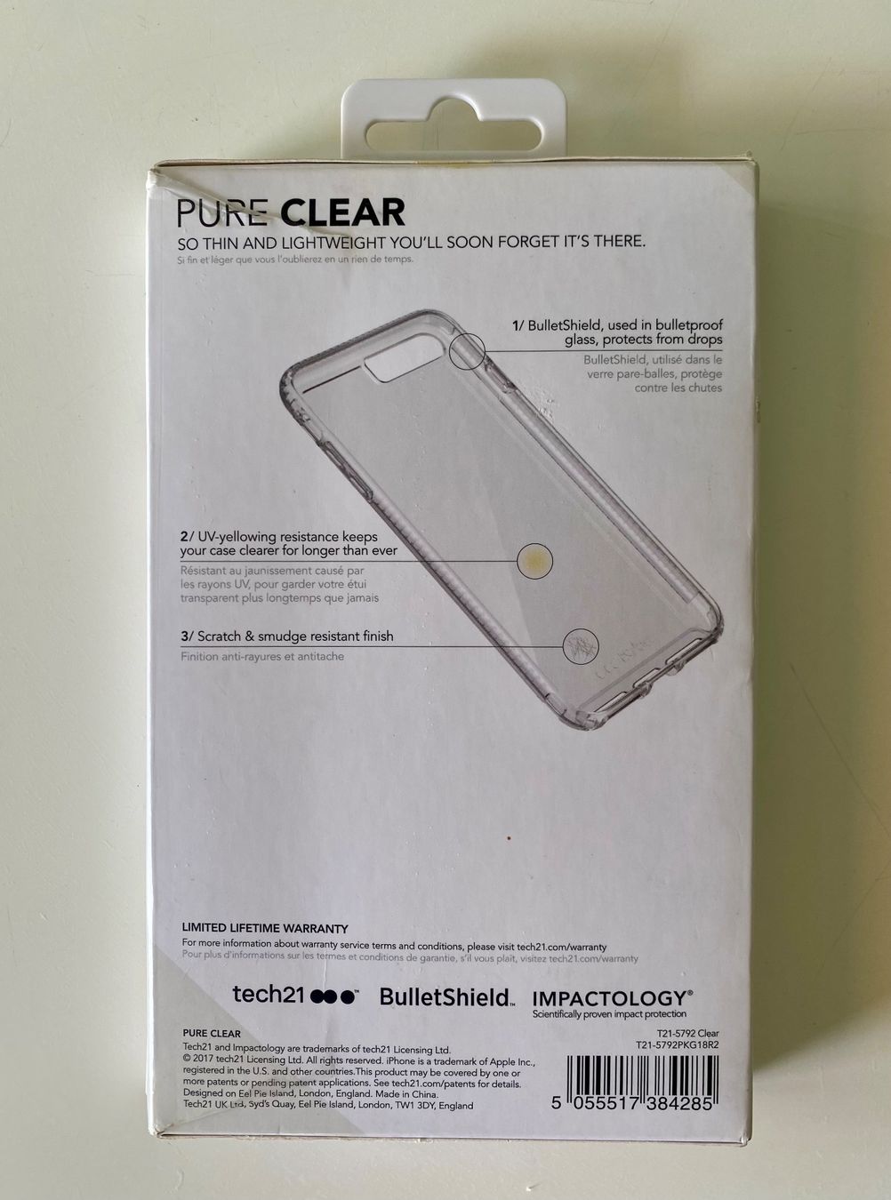 Cover & Protezioni schermo: NEU: tech21 Evo Elite Soft Ultra Thin Back Cover iPhone 7/8 – Nuovo e nell'imballaggio originale da Zürich venduto da CamillePatthey 2