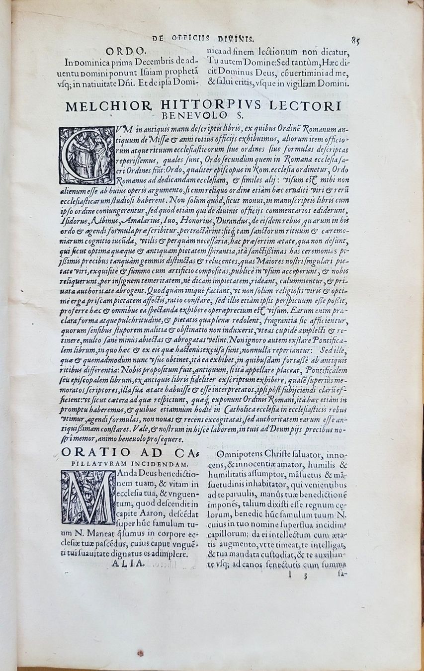 Libri: De Divinis Catholicae, antikes Buch von 1568 – Usato da Muttenz venduto da Mithrur 8