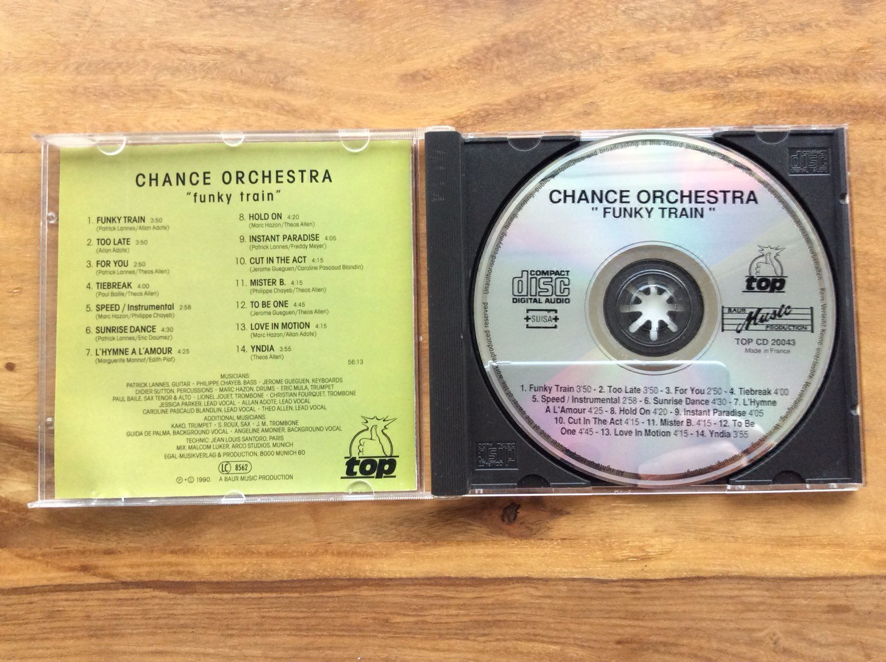 CD: CD The Change Orchestra - Funky Train – Usato da Horgen venduto da flyingpenguin2000 1