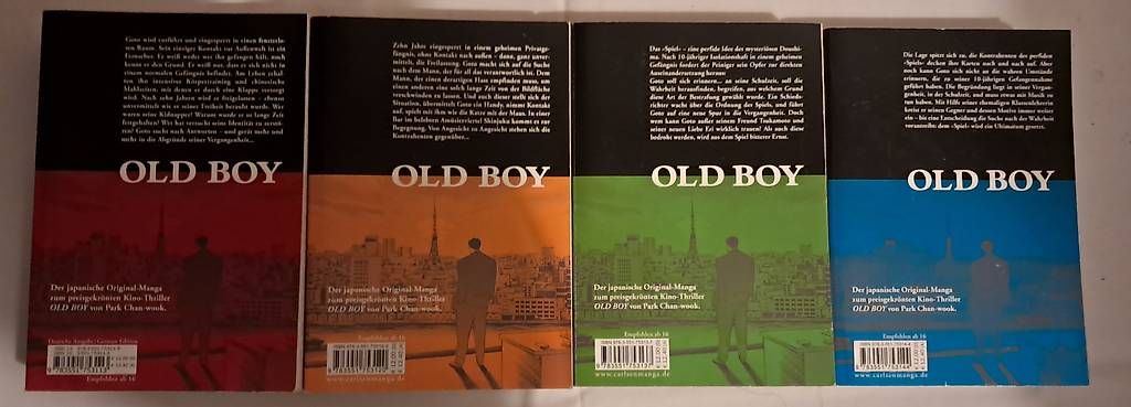 Fumetti: Old Boy 1-4 Deutsch – Usato da Zürich venduto da sai24 2