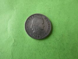 Schweiz 1887, 20 Rappen