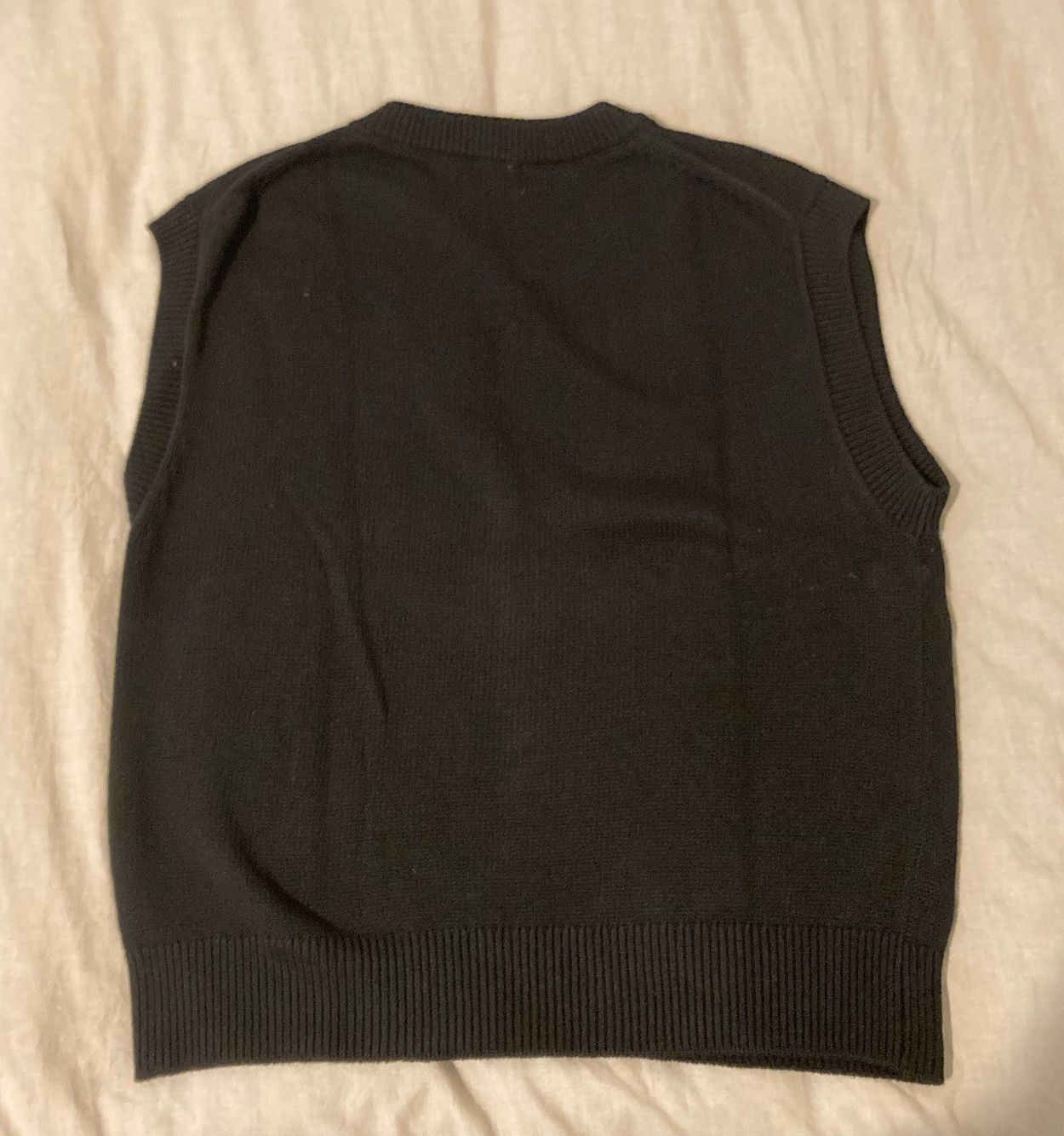 Gilet & Giacche: Schwarze Baumwollweste von HM – Usato da Zuerich venduto da A.Snd.C 1