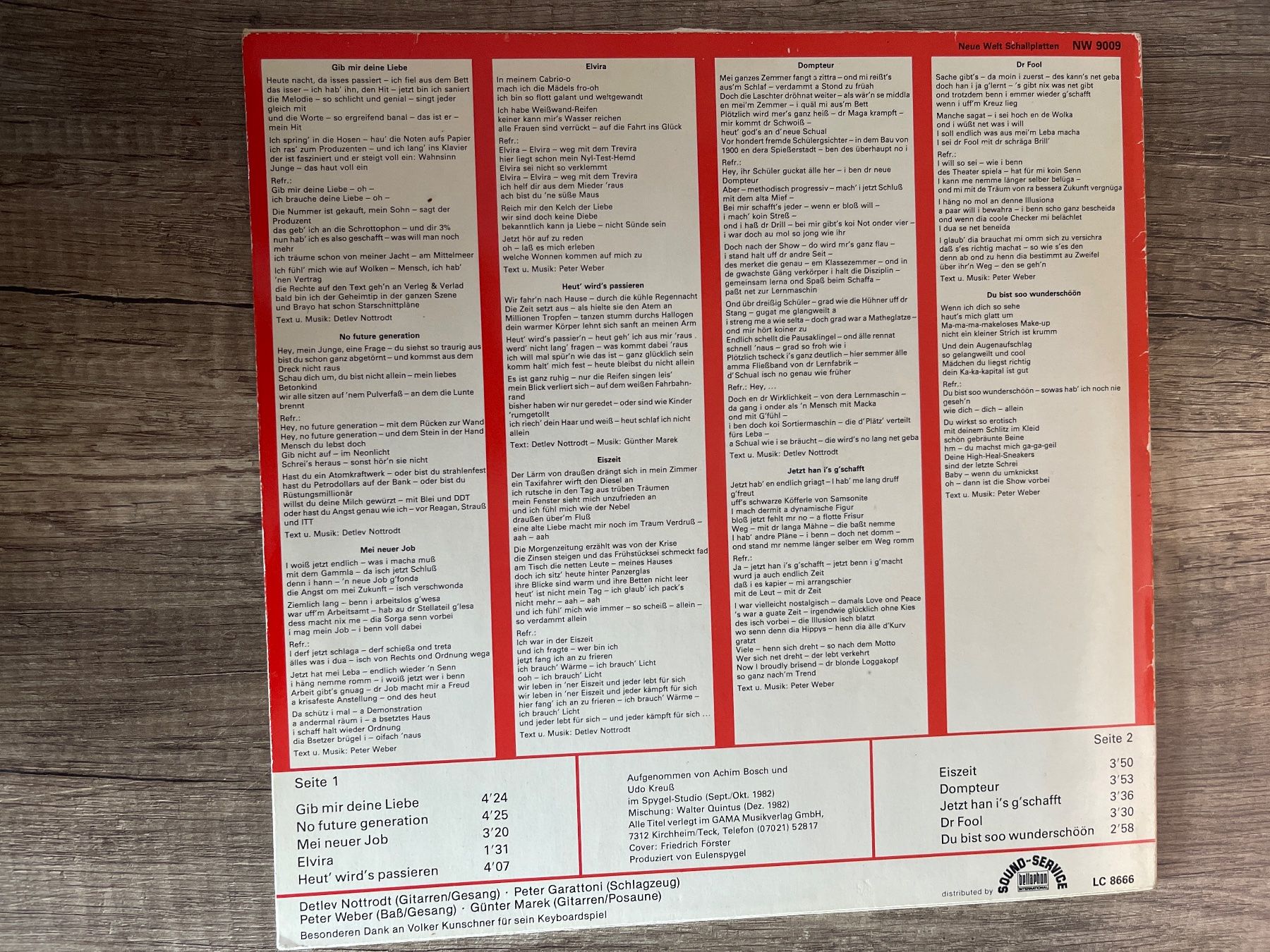 Dischi in vinile: S93/Schallplatte Eulenspygel – Usato da Frutigen venduto da Philippe_jsp 1
