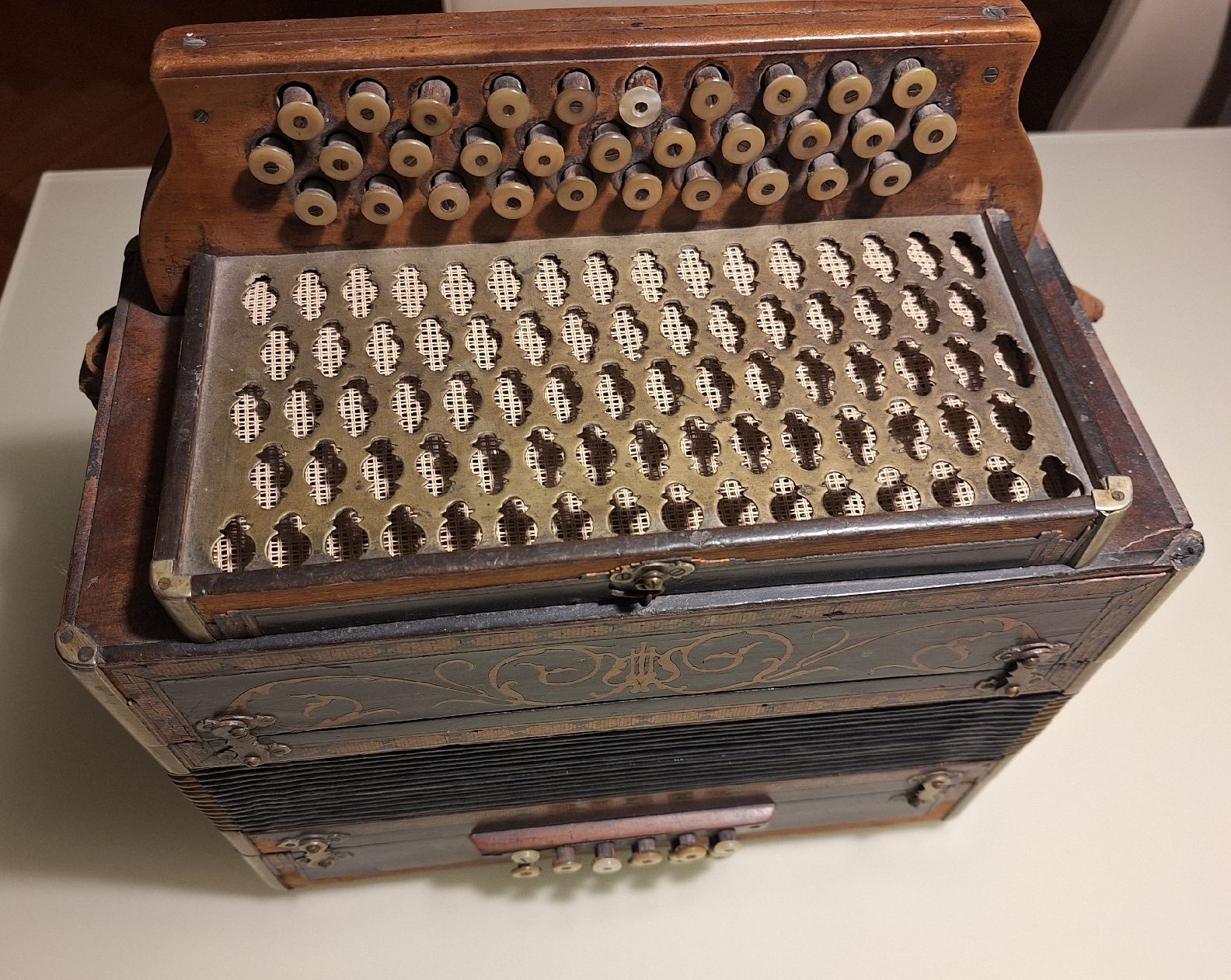Musikinstrumente: Antike Handorgel – Defekt aus Jona von were47 4