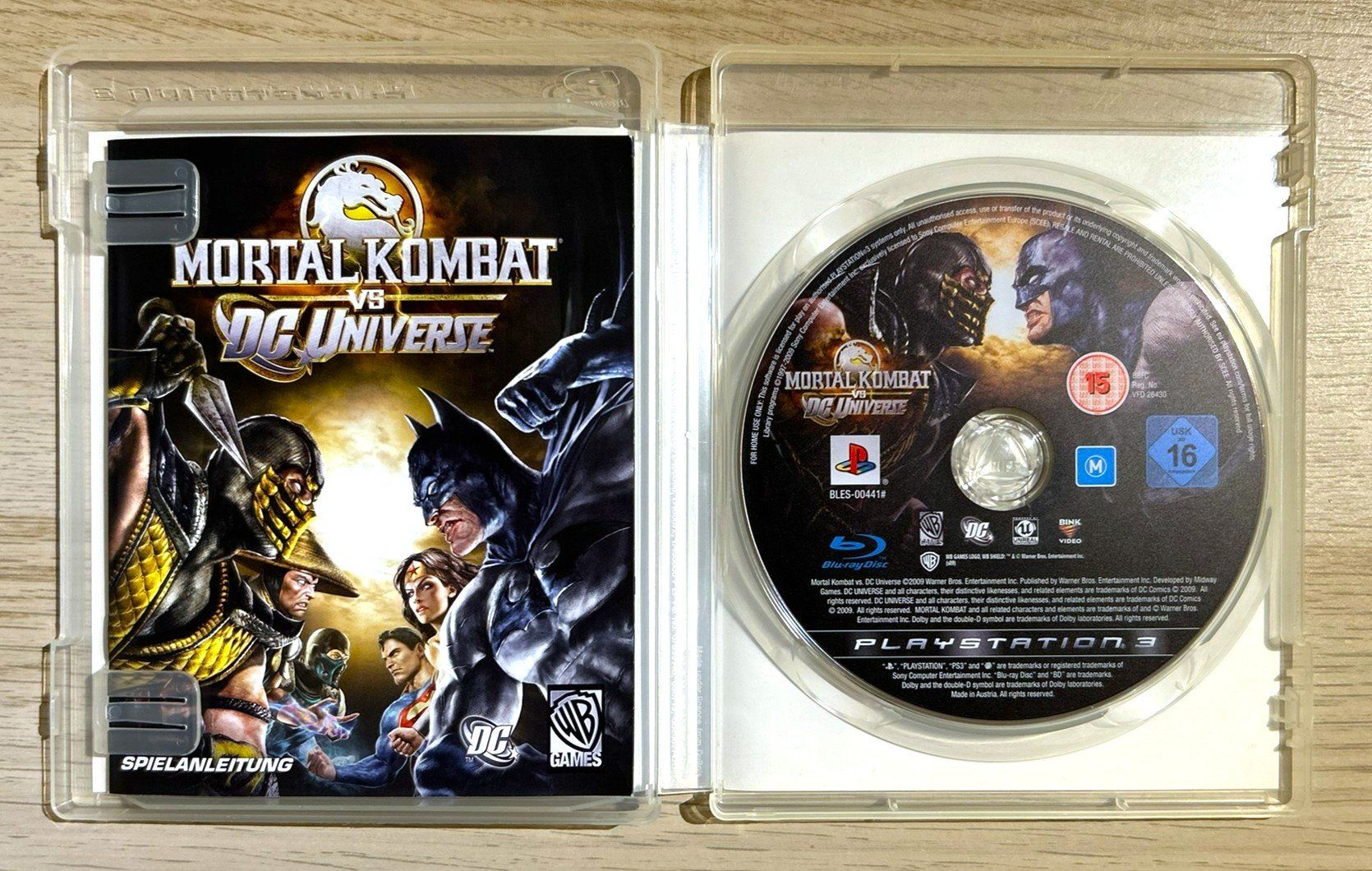 Sony Giochi: Mortal Kombat vs DC Universe PS3 – Usato da St. Gallen venduto da Alpine.Arcade 2
