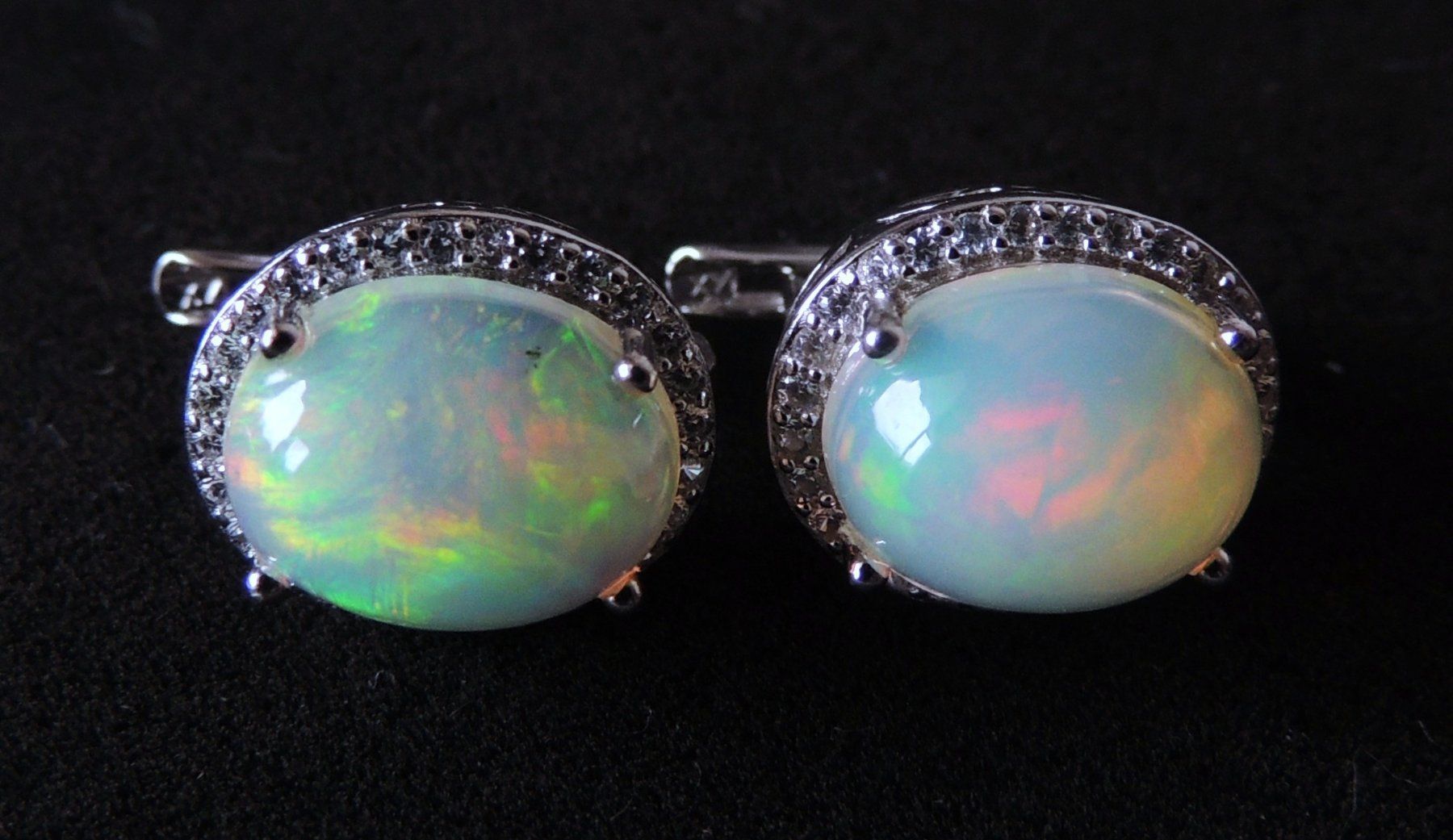 Orecchini pendenti & Orecchini a lobo: Opal Silber 925 Ohrringe – Nuovo e nell'imballaggio originale da Waldenburg venduto da schaller707