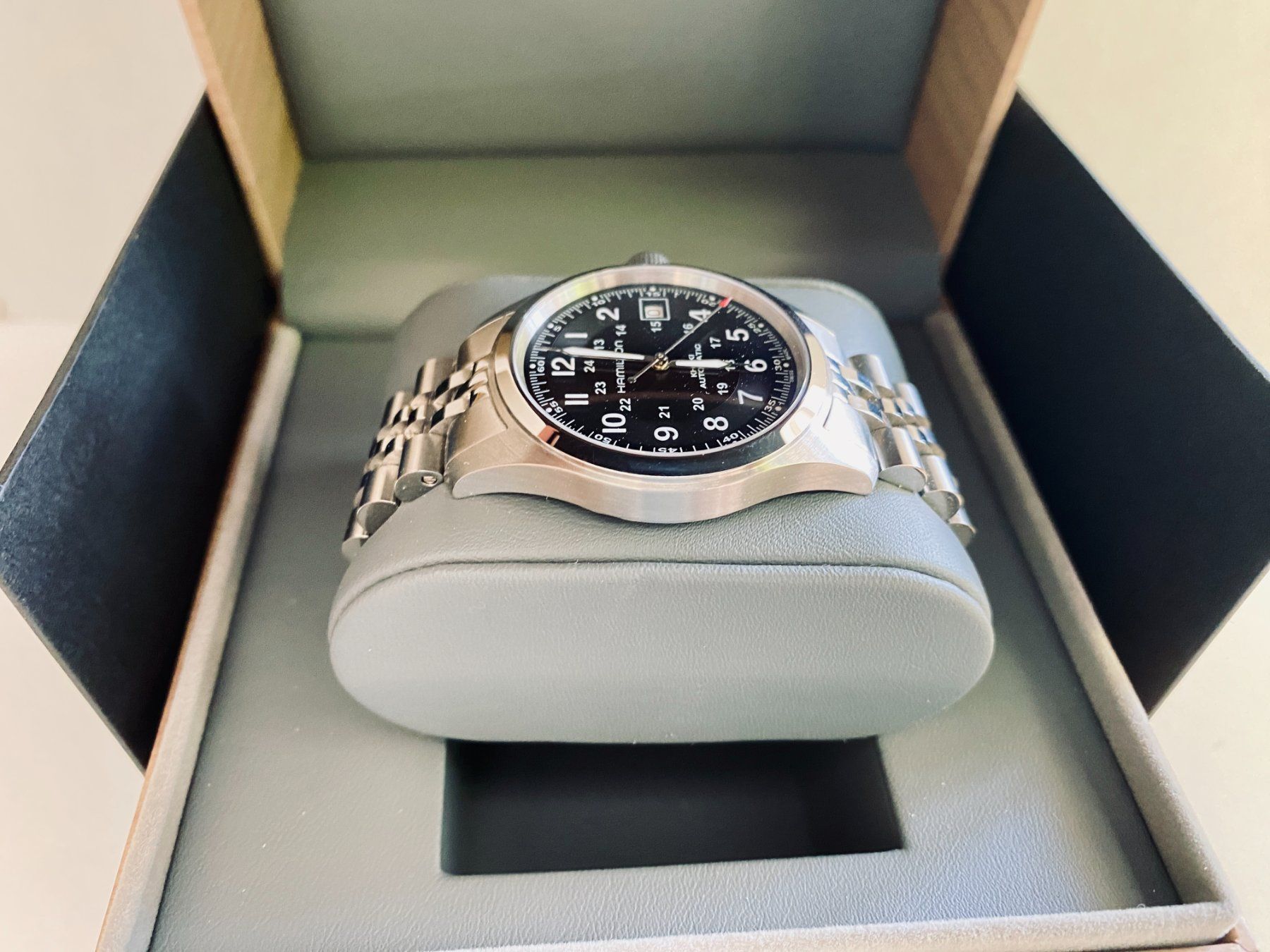 Hamilton Montres: Hamilton Khaki Field Automatic – D'occasion à Genthod par Bid-one 4