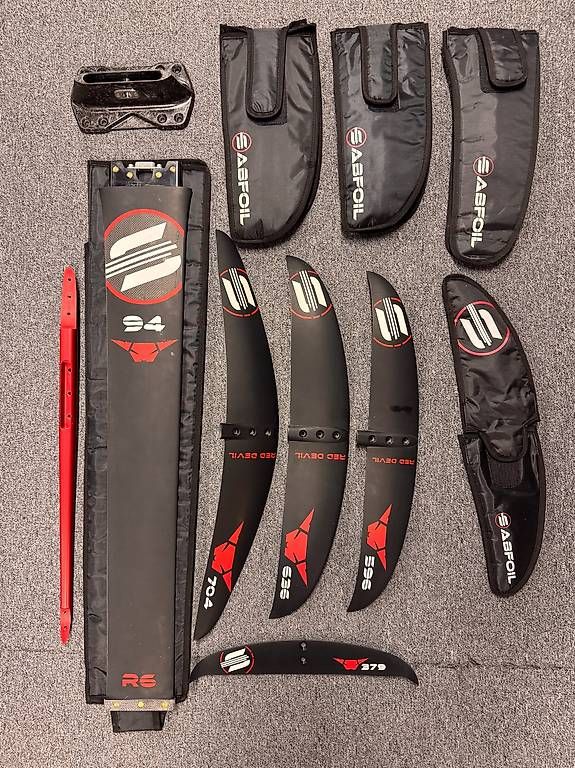 Aquilone: Sabfoil RED DEVIL RDX4 BUNDLE - Kite & Wingfoil – Usato da Einsiedeln venduto da WMKiteboarding 4