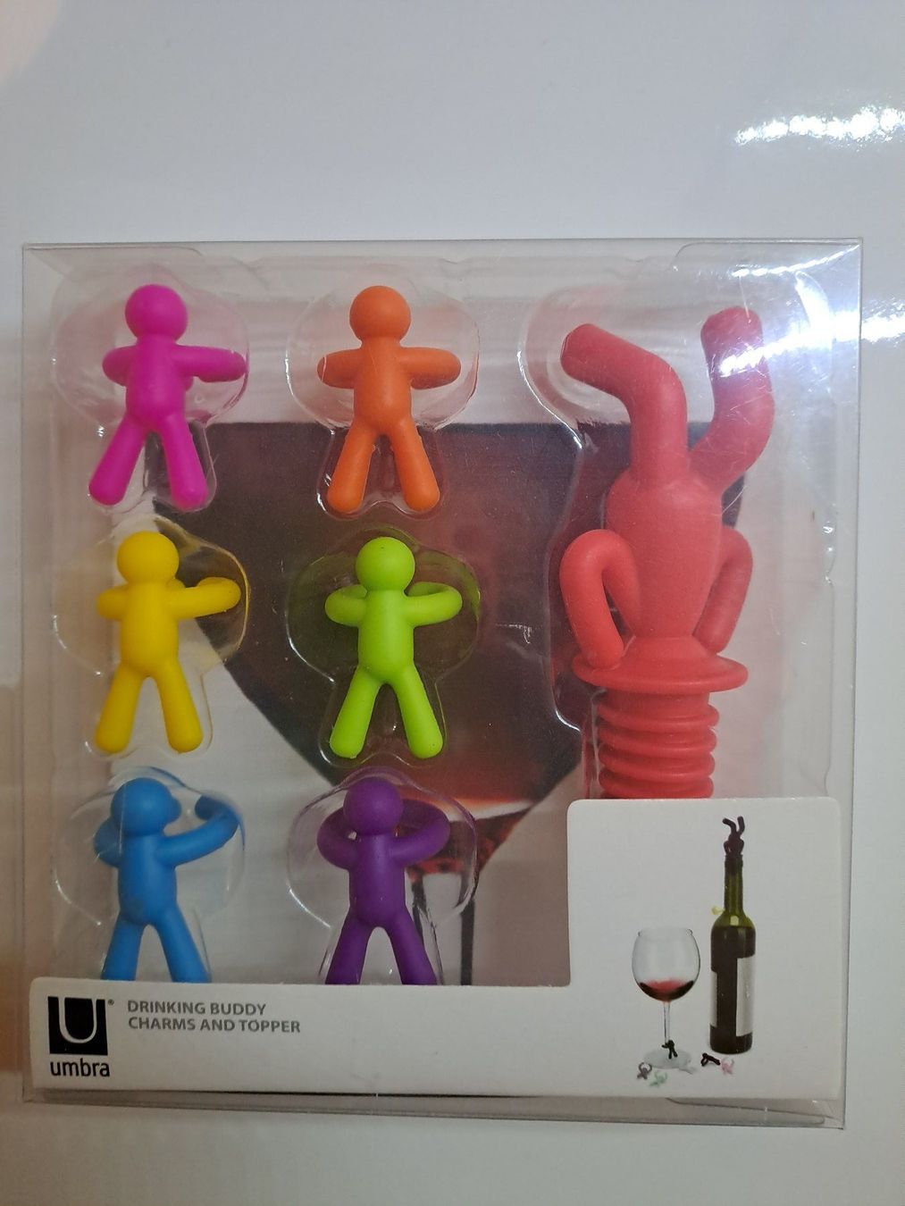 Statuette: Glasanhänger / Drinking Buddy NEU – Nuovo e nell'imballaggio originale da Kefikon TG venduto da sandragruen