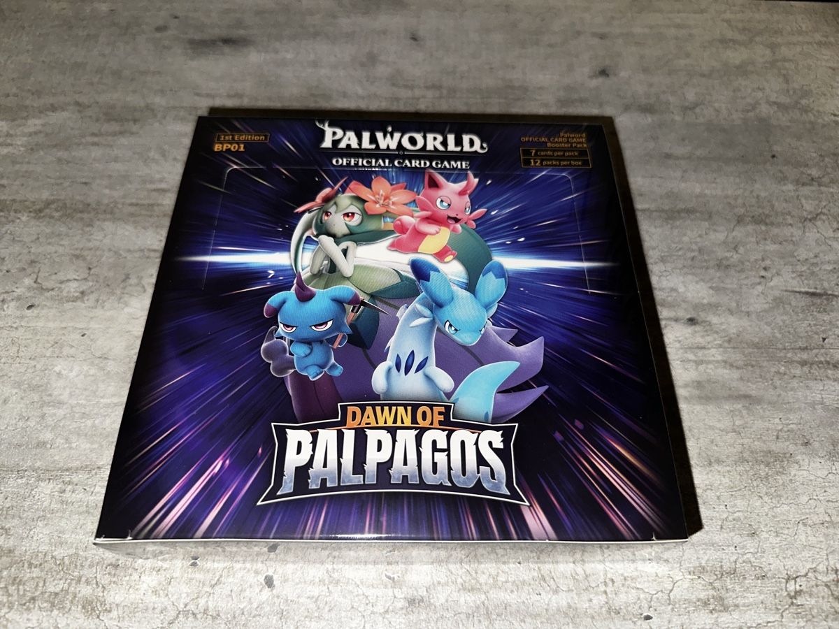 Carte collezionabili: Palworld TCG - First Edition Booster Box – Nuovo e nell'imballaggio originale da Gandria venduto da PokeBrothersCH