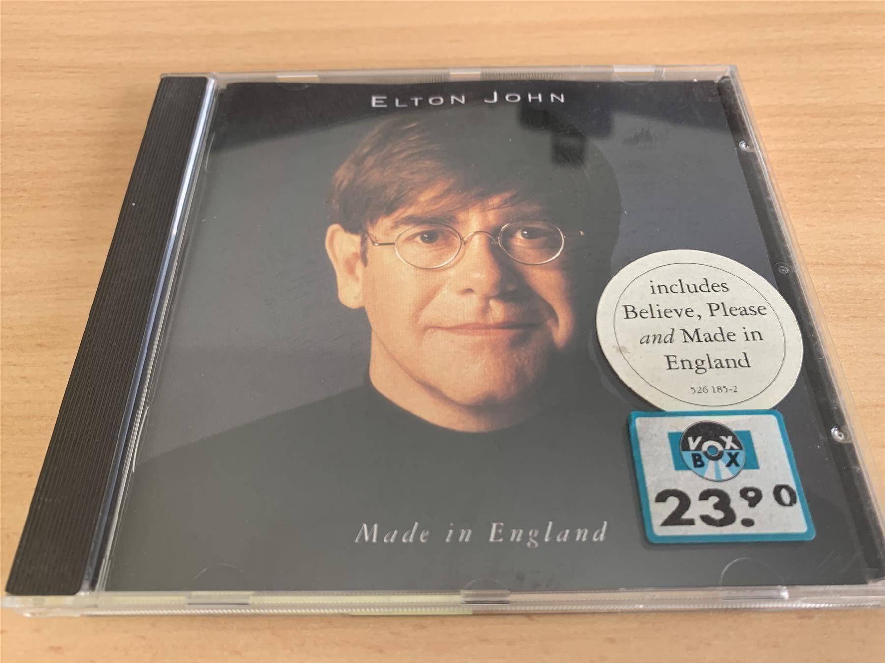 CD: Elton John – Made In England – Usato da Rikon im Tösstal venduto da Alpenmutz