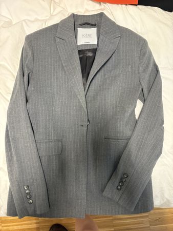 Blazer grau gestreift 