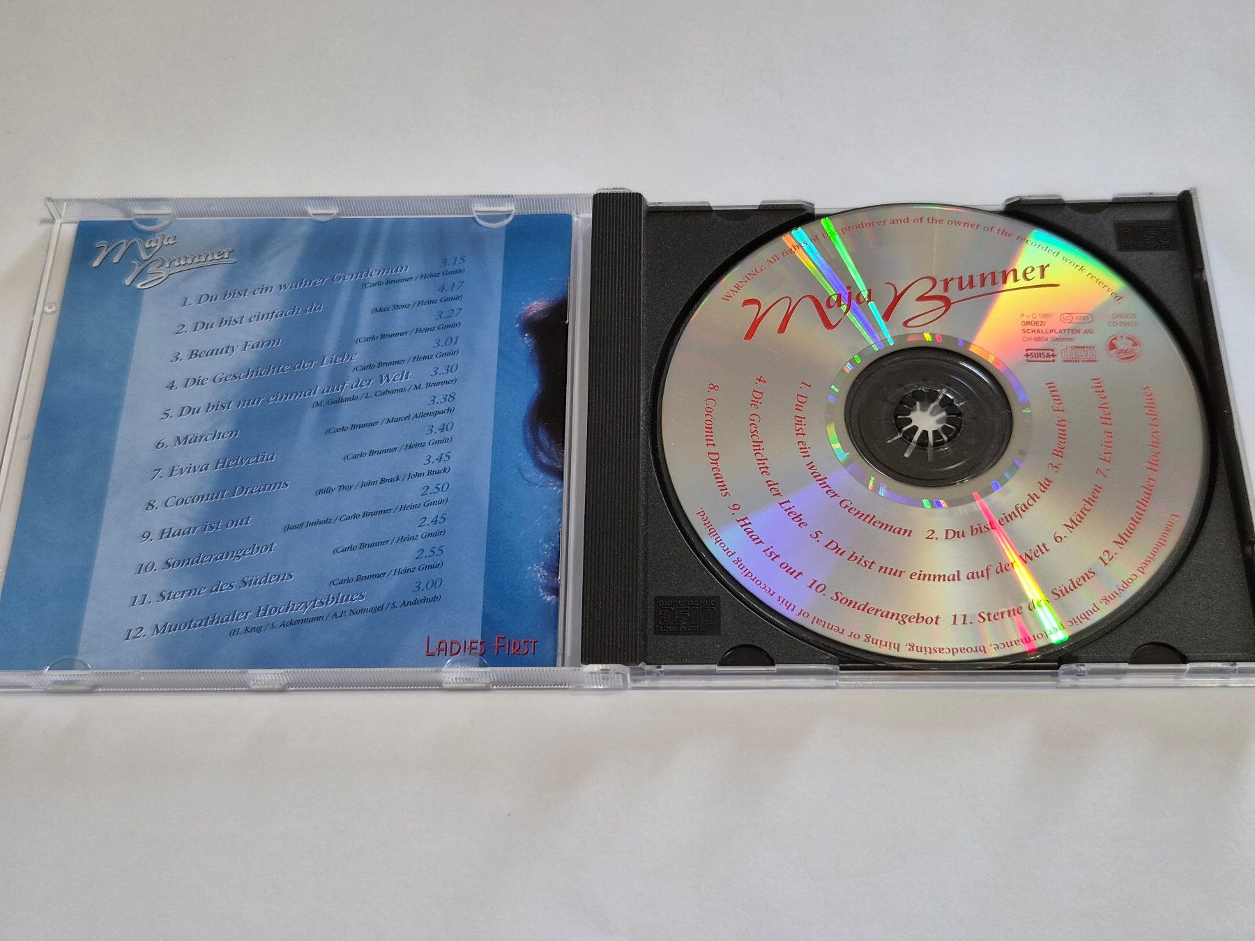 CD: Maja Brunner - Ladies First | CD – Usato da Dietlikon venduto da Skylab007 2