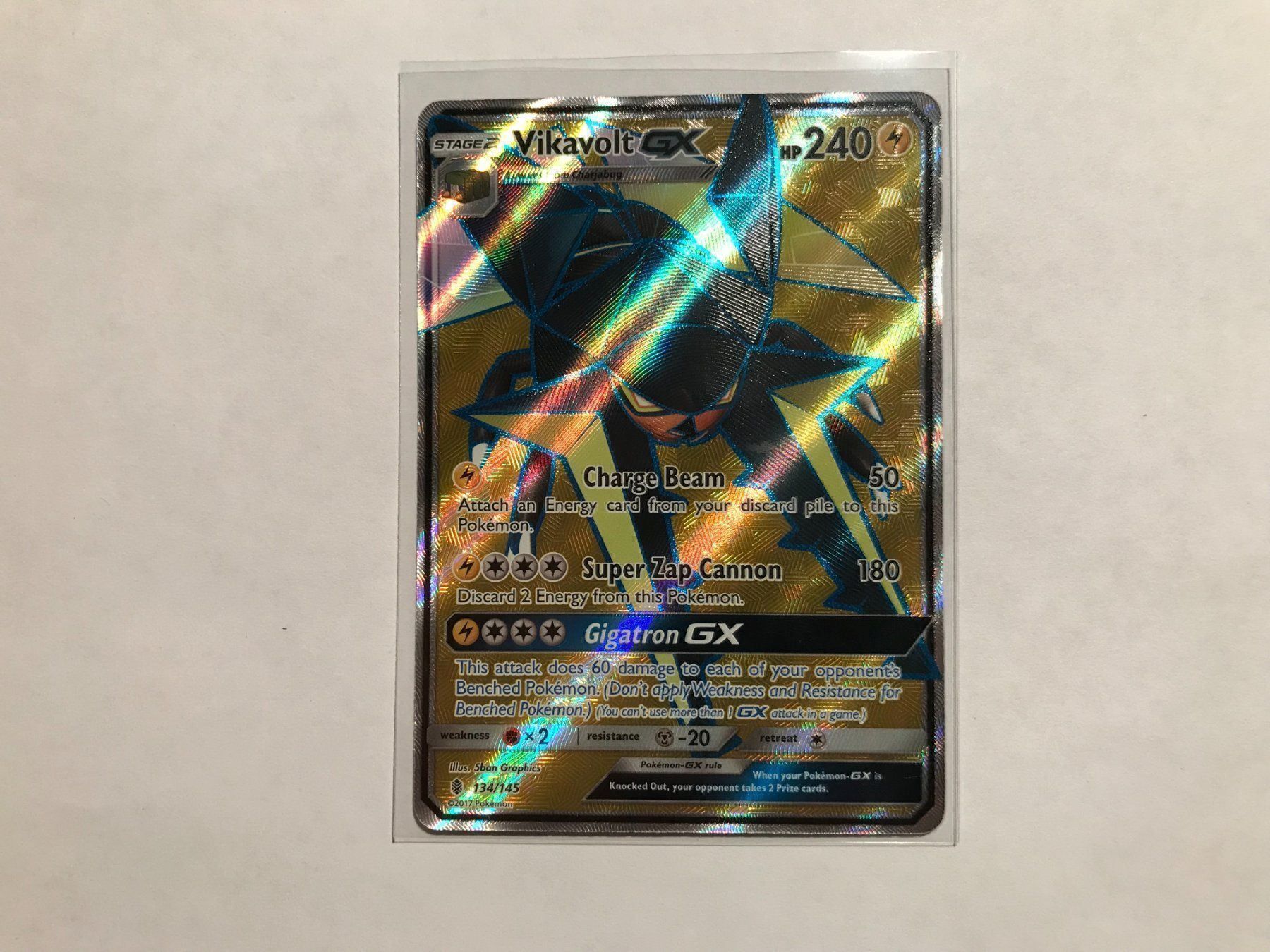 Pokémon Cartes à collectionner: Vikavolt GX FullArt – D'occasion à Hagendorn par Pokecollectorch