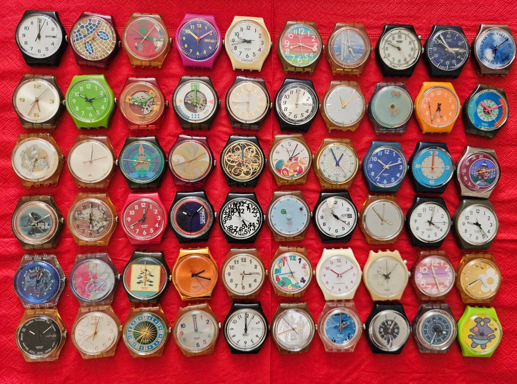 Swatch Uhren: 60x Swatch Gent NOT WORKING – Defekt aus Genève von Icg146