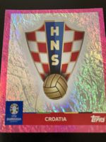 Topps EM Wappen Croatia