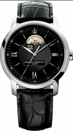 Baume & Mercier Classima Black Dial 42mm Men's Watch 8689