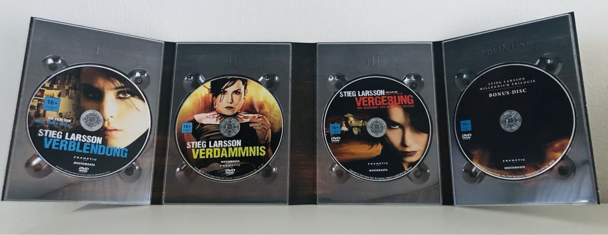 Alle DVDs: DVD Stieg Larsson Millenium Triologie – Neu (gemäss Beschreibung) aus St. Gallen von Allegra_blue 3