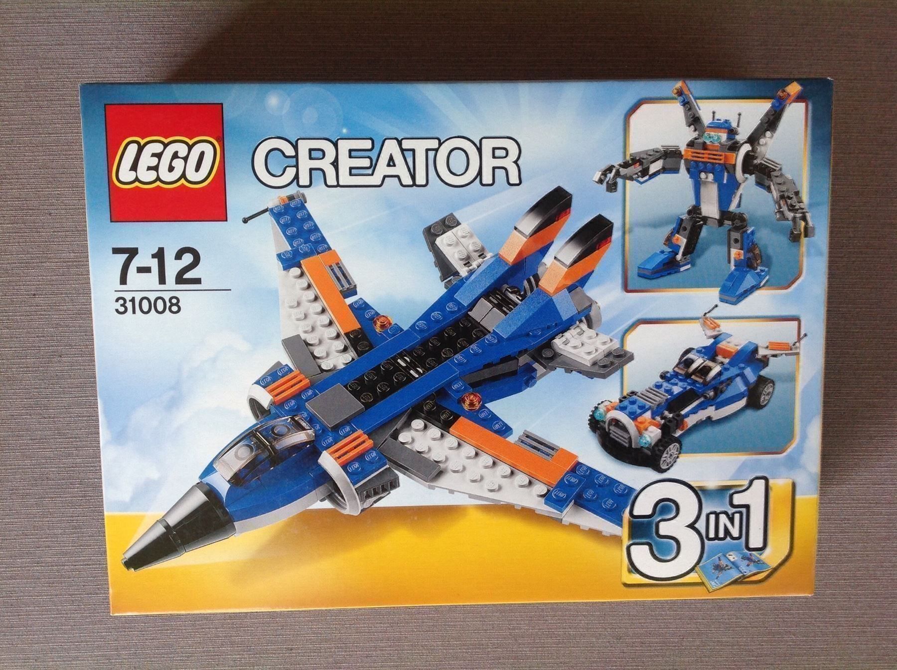 Lego Statuette: LEGO FLUGZEUG 31008 – Nuovo e nell'imballaggio originale da Zürich venduto da Schnexi