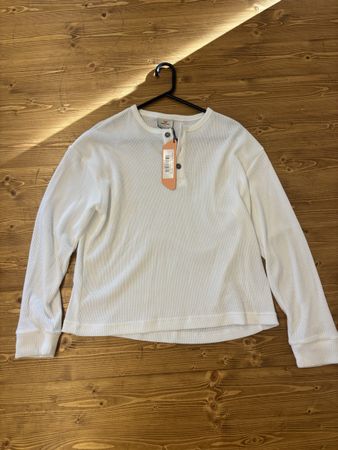 Henley Shirt Trendt Vision weiss Grösse S neu mit Etikett