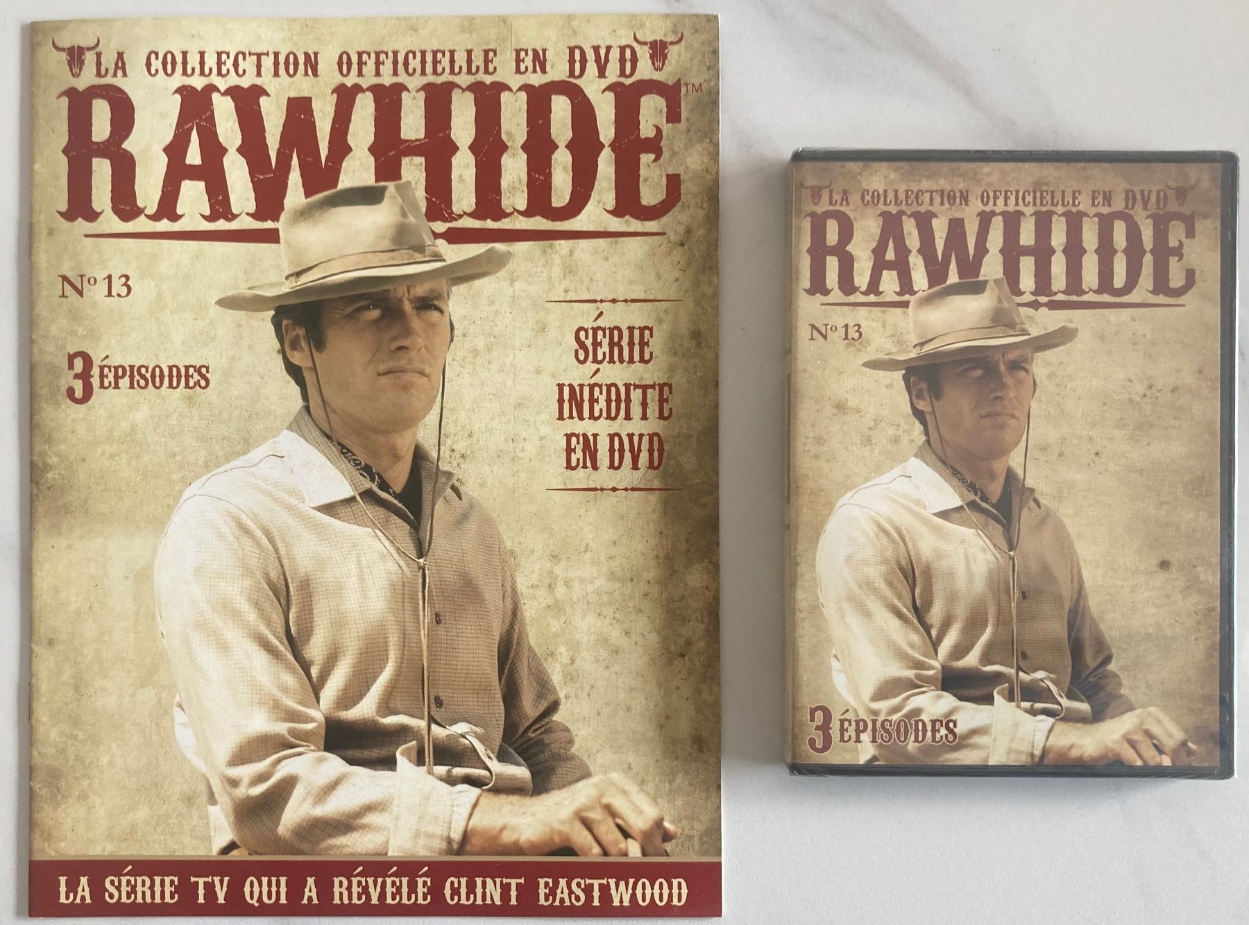 Tutti i DVDs: CLINT EASTWOOD - RAWHIDE N°13 – Usato da Poliez-Pittet venduto da Newtown-Records