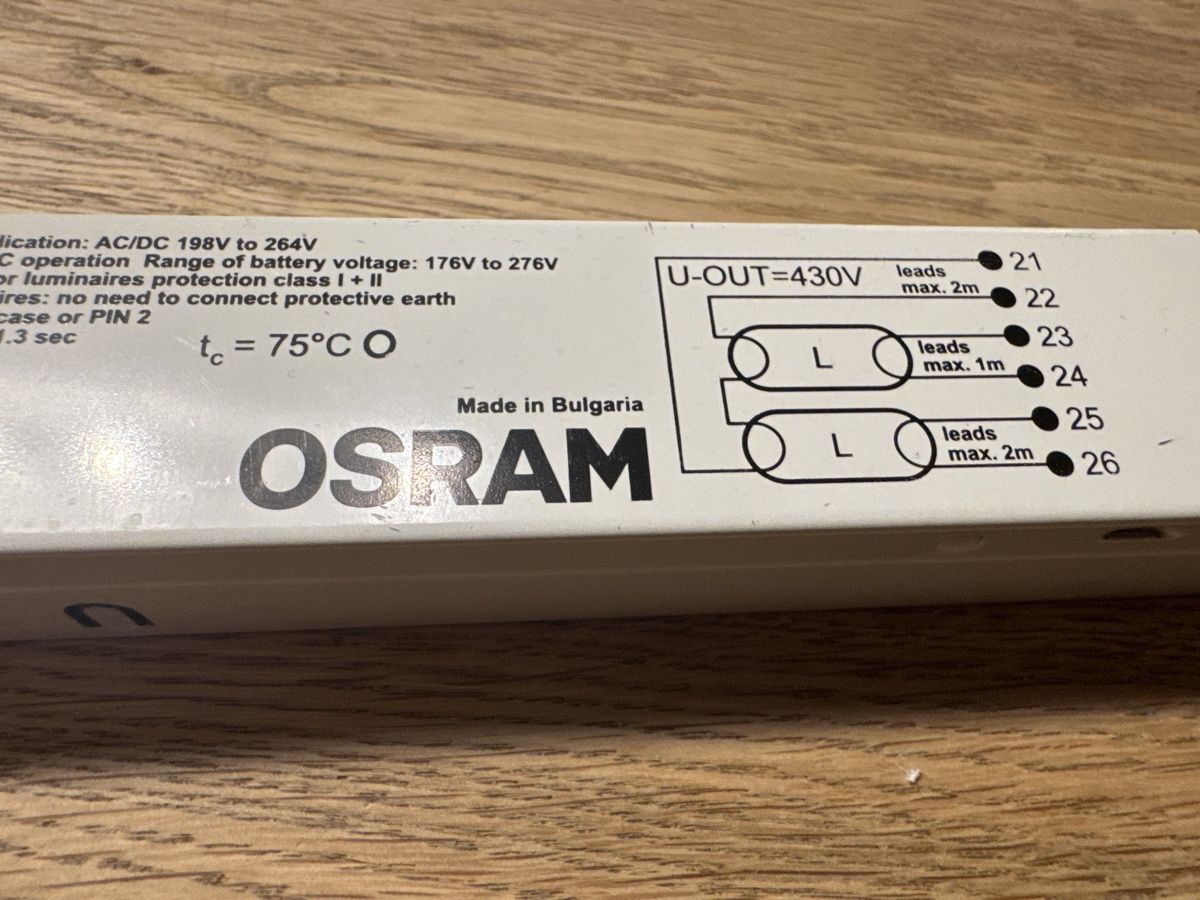 Osram Componenti elettronici: EVG Quicktronic QTP-Optimal 2x54-58W 220-240 – Usato da Thun venduto da Topmat 2