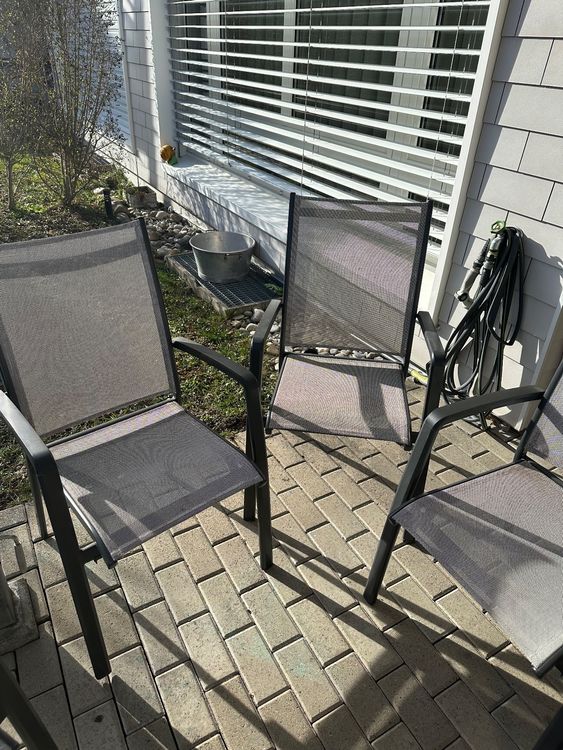 Sieger 4 x Gartenstühle Kaufen auf Ricardo