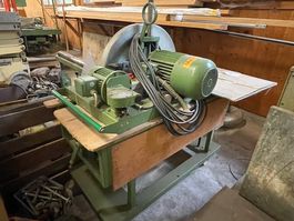 Zweimann - Handkreissäge mit autom. Vorschub, 250 mm Schn.T
