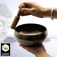 📌 Tibetische Klangschale mit Schläger 8cm