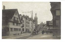 Bruggen - St. Gallen - Zürcherstrasse Gasthaus Engel um 1910