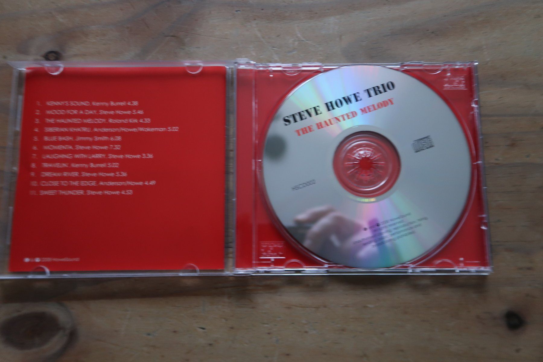 CD: STEVE HOWE TRIO - THE HAUNTED MELODY - CD – Usato da Basel venduto da Patiscat 3