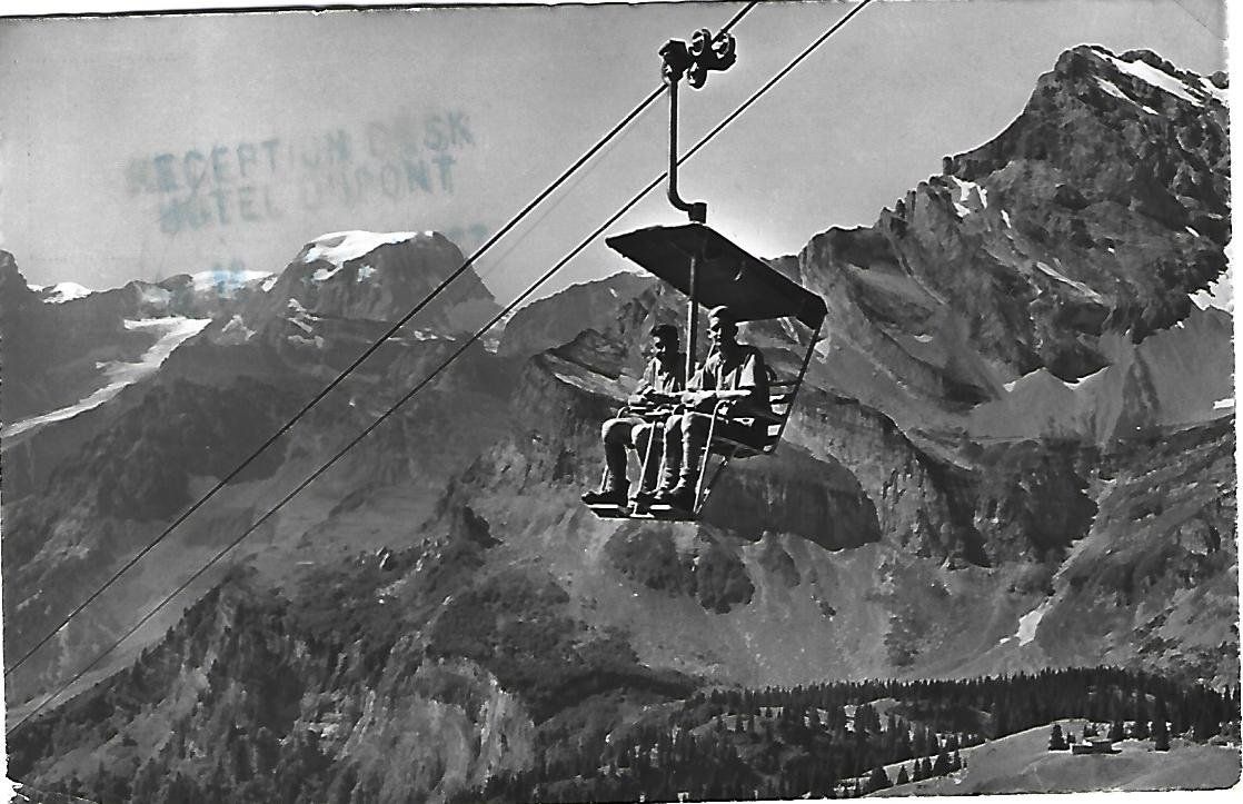 Cartes postales: Braunwald Sesselbahn Gumen – D'occasion à Wetzikon ZH par Brulu100