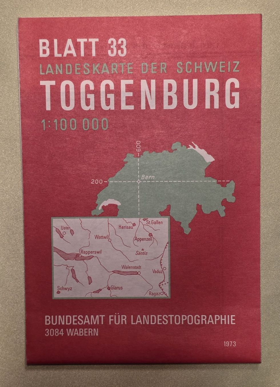 Cartine & Atlanti: 7 Landeskarten Schweiz – Usato da Filzbach venduto da Cschufi 4