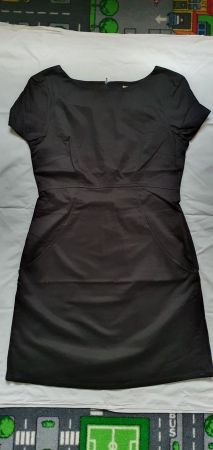 Robe noir courte 38