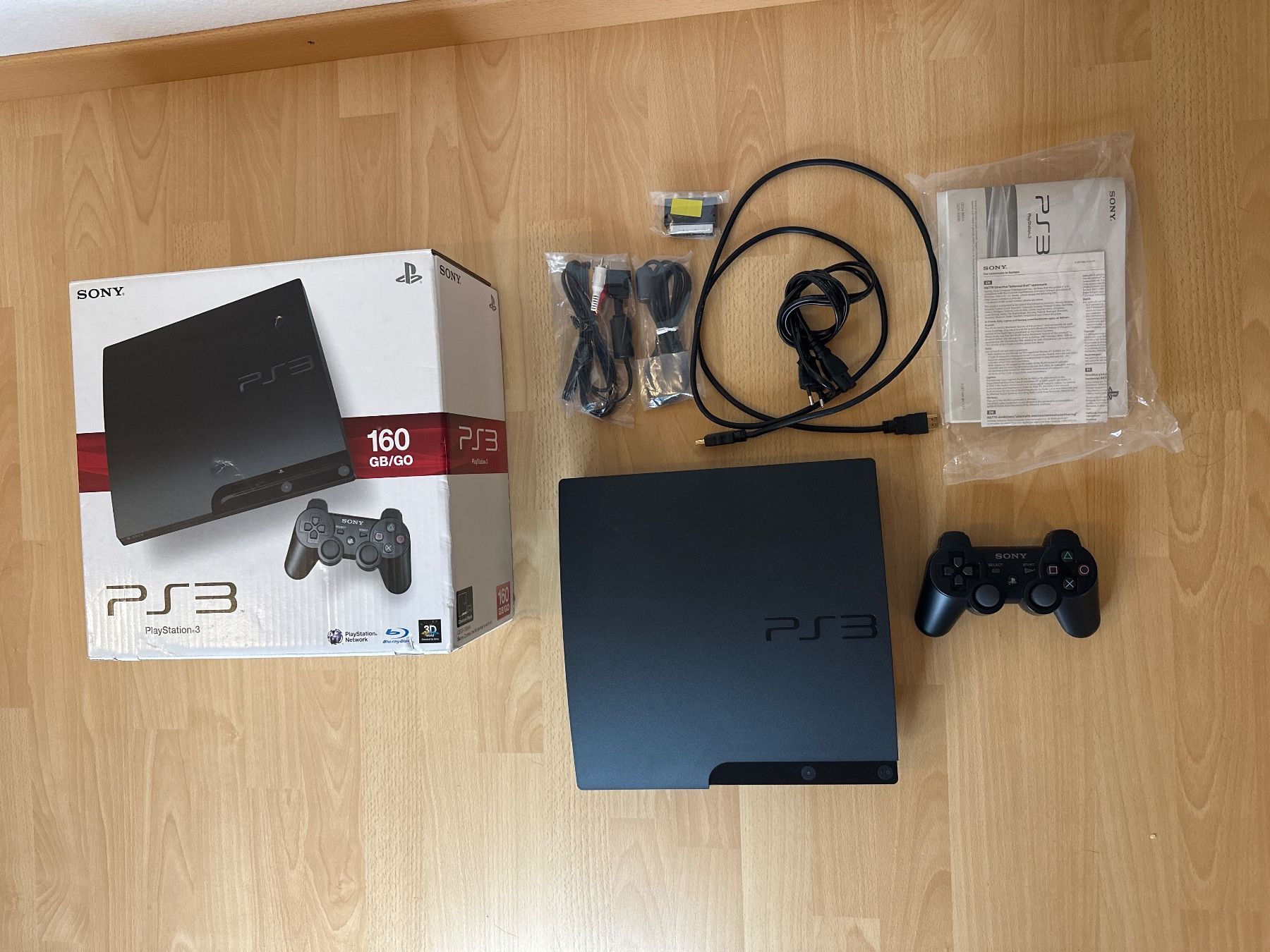 Sony Console: PS3 Konsole 160GB mit OVP – Usato da St.gallen venduto da taduz