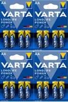 Varta 4906 Longlife Power AA Mignon Alkaline 16Stk PORTOFREI