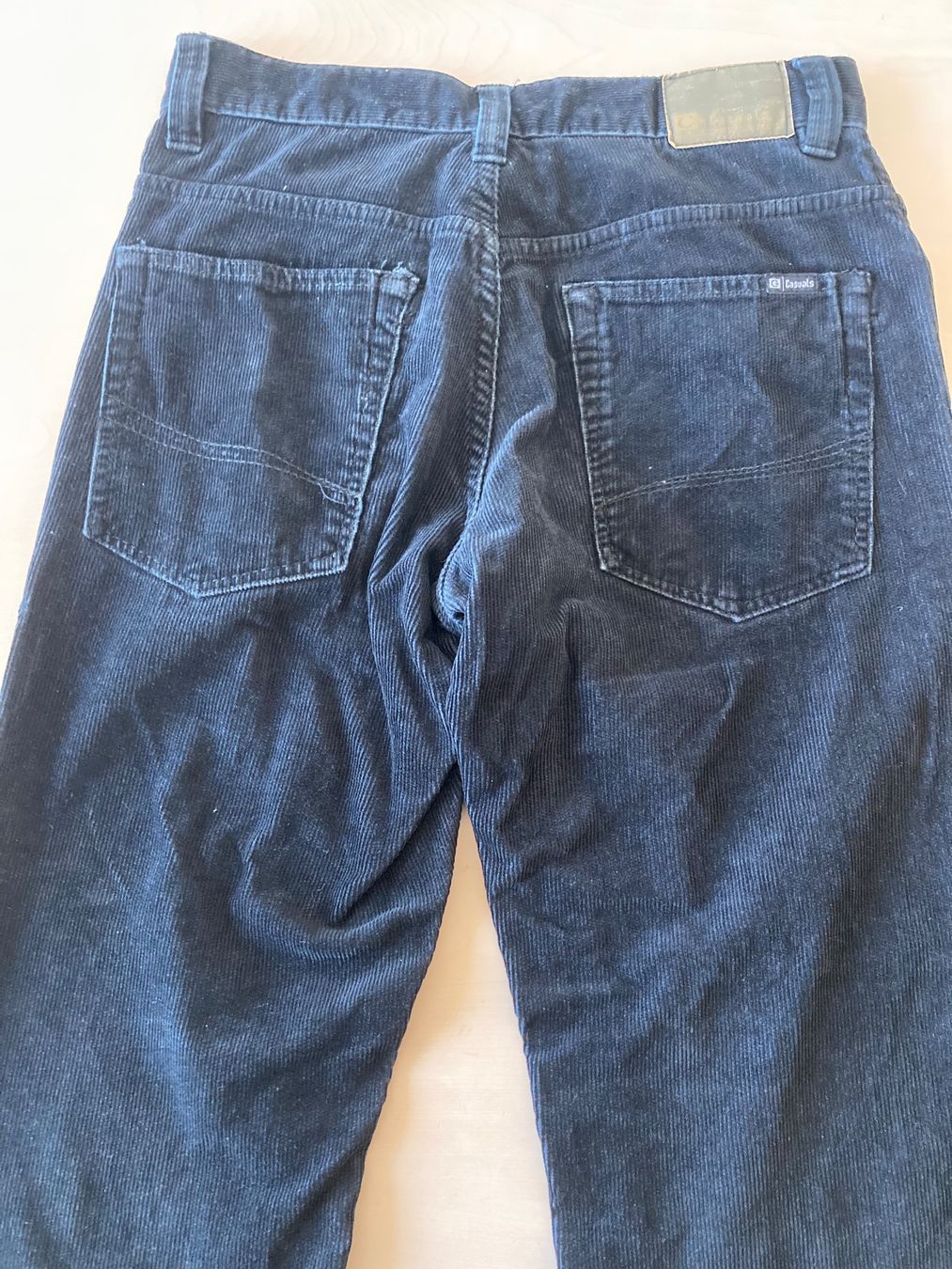 Pantaloni: Manchesterhose 30/30 blau – Usato da Bassersdorf venduto da SWISS77W 2