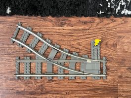 LEGO 9v Eisenbahn Weiche rechts